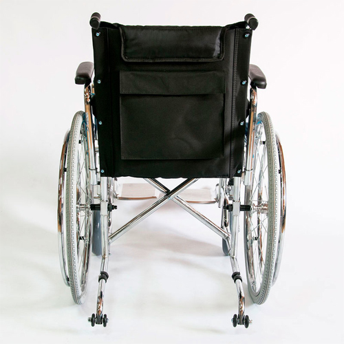 Кресло-коляска ивалидная стальная FS 902С-46 (46см) пневматические колеса "Мега-Оптим".