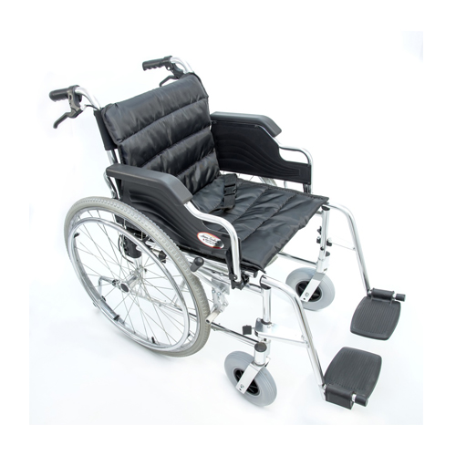 Кресло-коляска ивалидная алюминий FS 908LJ-41 (41см) пневматические колеса "Мега-Оптим".