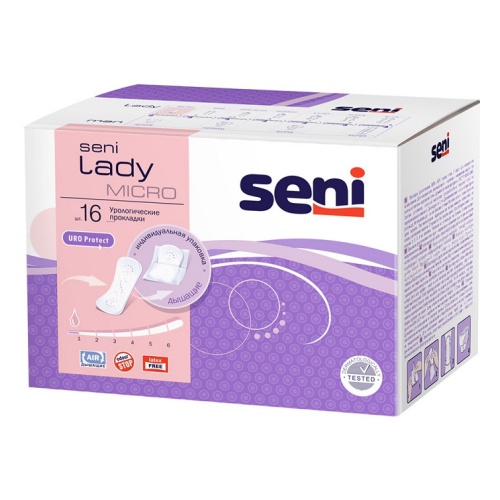 Прокладки урологические Seni Lady Micro