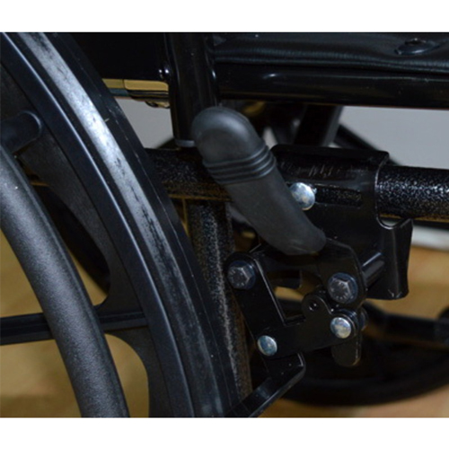 Кресло-коляска ивалидная механическая 511В-41 (41см) цельнолитые колеса "Мега-Оптим".