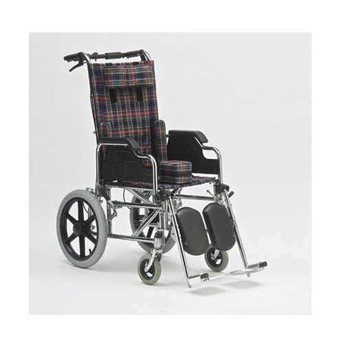 Кресло-коляска инвалидная для больных ДЦП FS 203BJ (41см) пневматические колеса "Мега-Оптим".