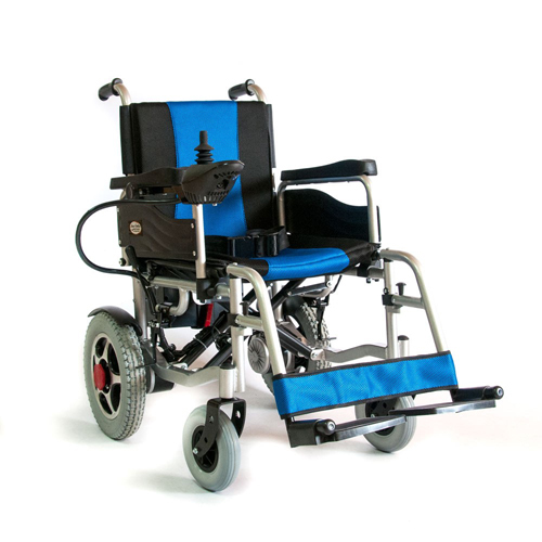 Кресло-коляска ивалидная с электроприводом FS 110А (45см) "Мега-Оптим".
