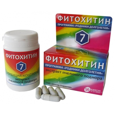 Фитохитин-6 при стрессах капсулы №56 "Доктор Карнилов".
